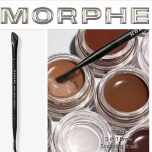 Morphe M625 Three-In-One Brow Sculpting Brush